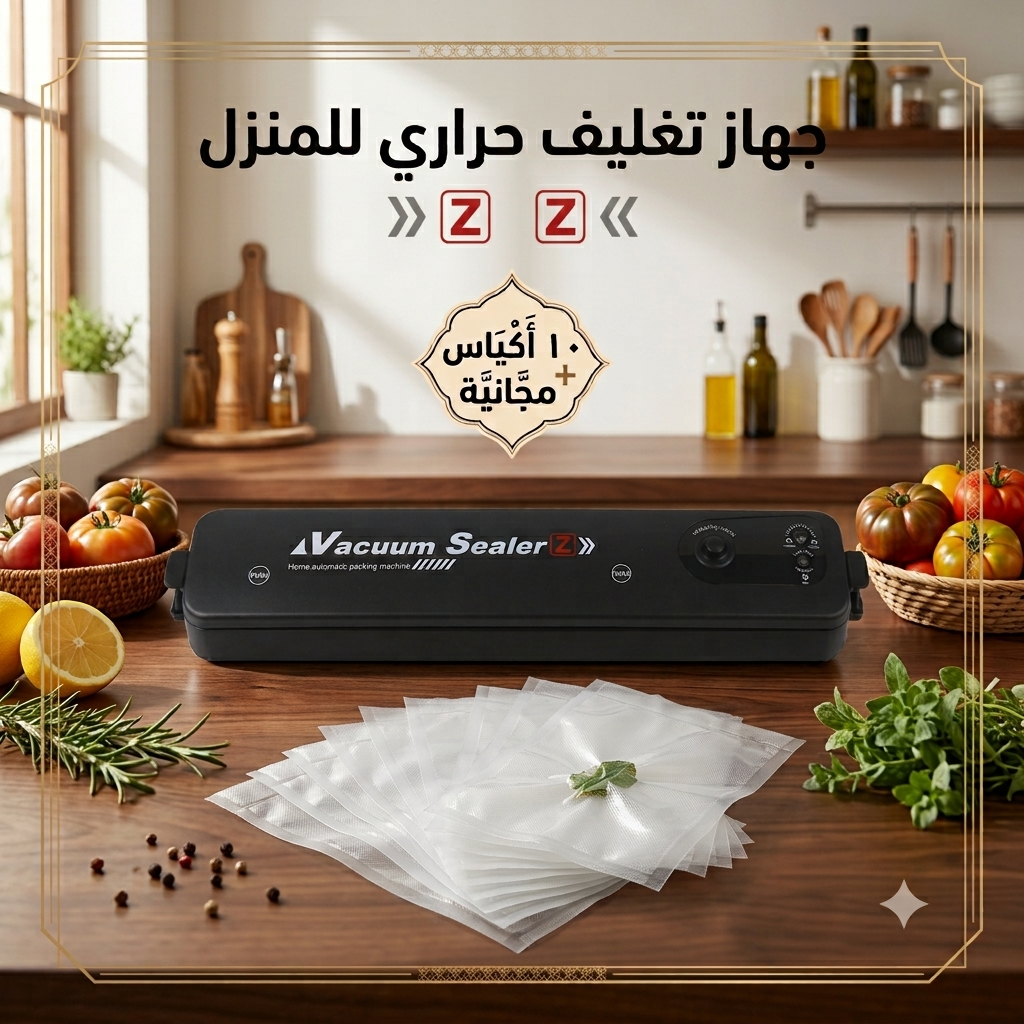 جهاز تفريغ الهواء المحمول لحفظ الطعام وإطالة مدة طزاجته